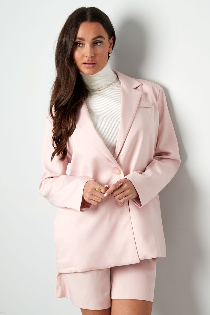 Two-button blazer - pink  Picture3
